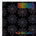 PRE-ORDER. Spider Web fabric. By METER - BlueMothFabrics