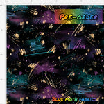 PRE-ORDER. Abstract sky fabric. By METER - BlueMothFabrics