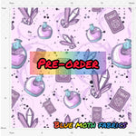 PRE-ORDER. Pastel witch fabric. By METER - BlueMothFabrics