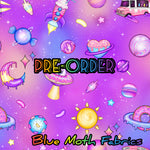 PRE-ORDER. Cosmic Candy Pink fabric. By METER