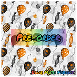 PRE-ORDER. Halloween Balloon fabric. By METER - BlueMothFabrics