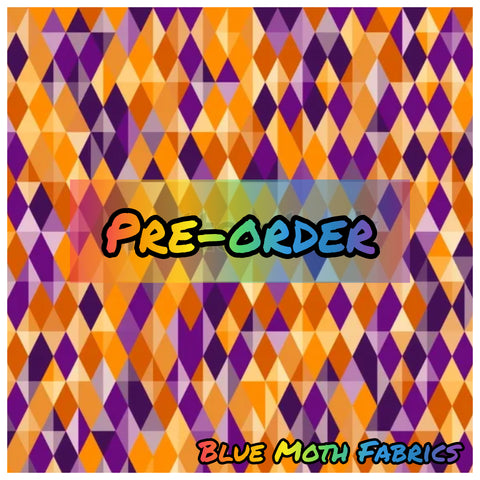 PRE-ORDER. Halloween coordinate fabric. By METER - BlueMothFabrics