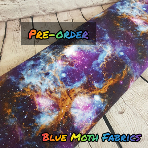 PRE-ORDER. Nebula fabric. By METER - BlueMothFabrics