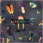 PRE-ORDER. Watercolour Doodles fabric. By METER - BlueMothFabrics