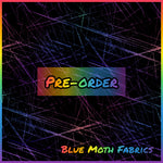 PRE-ORDER. Purple Scratch fabric. By METER - BlueMothFabrics