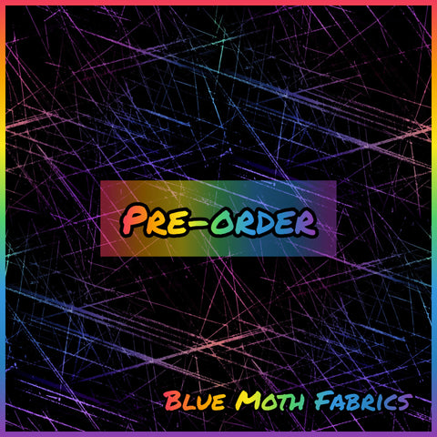 PRE-ORDER. Purple Scratch fabric. By METER - BlueMothFabrics