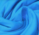 Aqua Cotton Jersey Knit Fabric 240g/m - BlueMothFabrics