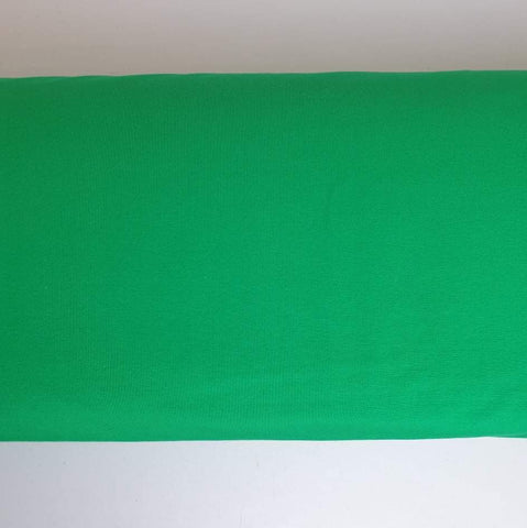 Green Cotton Jersey Knit Fabric 240g/m2